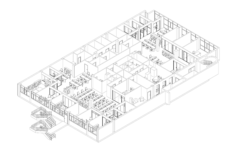 Proyecto de arquitectura: oficina cuarzo conde de peñalver